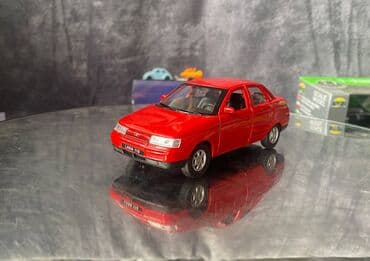 metbex tavan modelleri: Коллекционная модель Lada VAZ 110 Red 1998 Welly Scale 1:34 Art. — 7