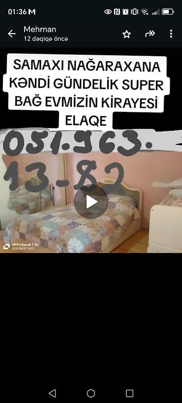 kiraye evlwr: Şamaxı, Nağaraxana kəndində gündəlik kirayə verilən bağ evi. - İki — 4