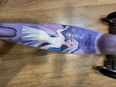 Uşaq geyimi və ayaqqabıları: Uşaq skuterı – “Frozen/Холодное Сердце” temalı - Rəng — 1