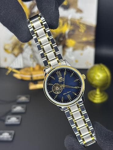 gümüş saat: Qol saatı, Orient, rəng - Gümüşü — 1