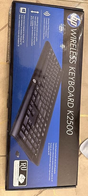 HP Wireless Keyboard K2500 Yenidir İstifade olunmayıb. - Simsiz