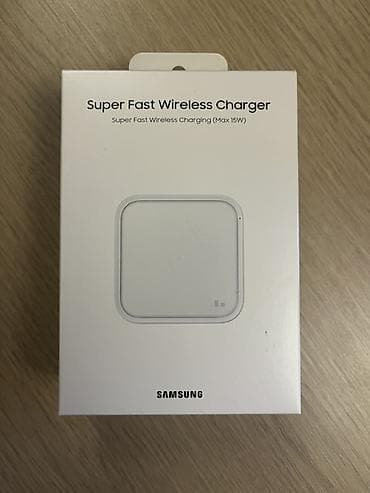 tv box satilir: Simsiz şarj cihazı Samsung, 15 Vt, İşlənmiş — 1