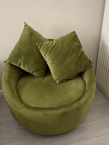 надувное кресло: Б/у, Кресло, Велюровая ткань, Нет кредита — 1