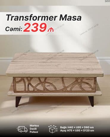 Transformer, Taxta, Dördbucaq masa