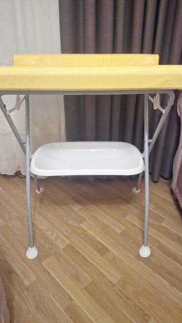 Uşaq üçün vanna və baxım seti - Quraşdırıla bilən metal karkaslı