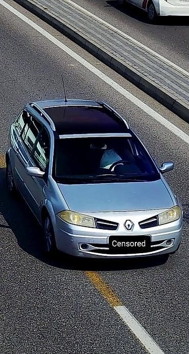 kia optima diffuser: Renault Mégane II Grandtour (universal), gümüşü rəng. - Kuzov: 5 — 1