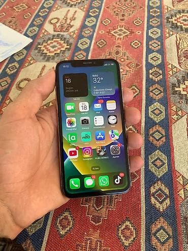 iphone 5d: IPhone X, 64 GB, Ağ — 1