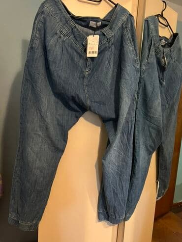 türk istehsalı olan qadın şubaları: Şalvar, Terranova, 2XS, rəng - Göy — 1