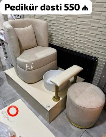 metbex stolu instagram: Pedikür dəsti – 550 ₼ Komplekt: - Yumşaq, yüksək arxalı komfort — 1