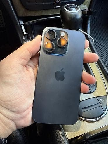 IPhone 15 Pro, 256 GB, Qara, Face ID lalafo.az -da IPhone 15 Pro, 256 GB, Qara, Face ID