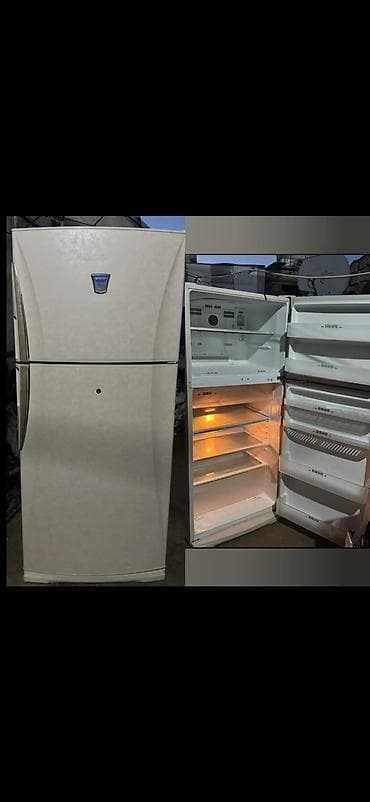 34 inch monitor: 2 qapılı Sharp Soyuducu Satılır, rəng - Bej — 1