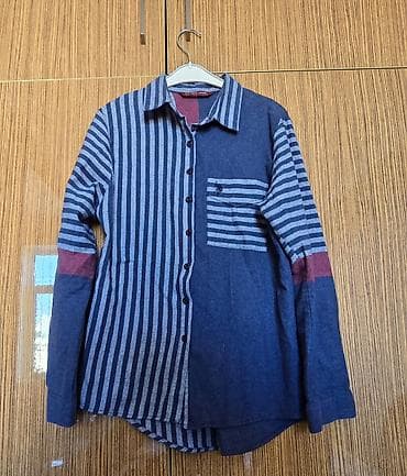 Kişi geyimləri: 40-42 BEDEN TEK TEK 10 AZN - Qadın üçün açıq çəhrayı bluz: V-yaxa — 2