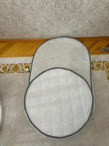 Beşiklər: Oğlan və qız üçün, Yumru, Beşik, Matras ilə, Yellənmə mexanizmsiz — 5