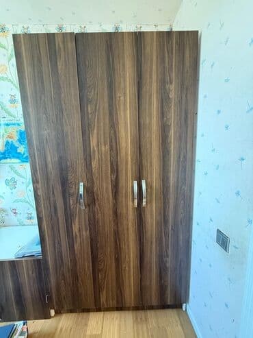 Oğlan və qız üçün, İşlənmiş, 3 qapılı, Açılan, Düz dolab — 5