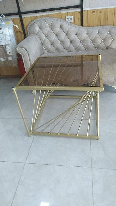 bal şəkli: Şıq salon dəsti - Divan: Klassik çester kapitone işləməli, asimmetrik — 3