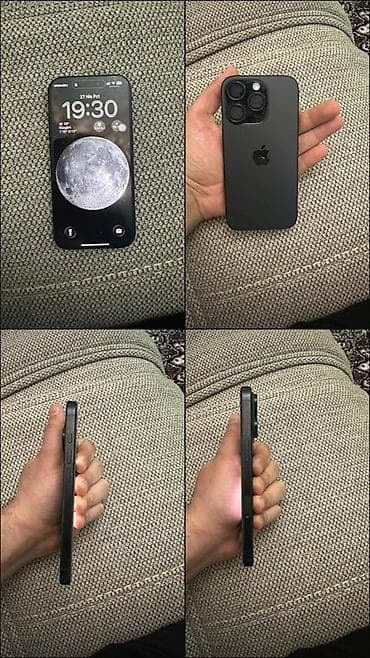 IPhone 16 Pro, 256 GB, Black Titanium, Face ID