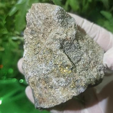 lüsturlar: Qızılı Pirit ( Pyrite ) + Yaqut ( Rubin ) tipli UV Floresan Qırmızı — 6