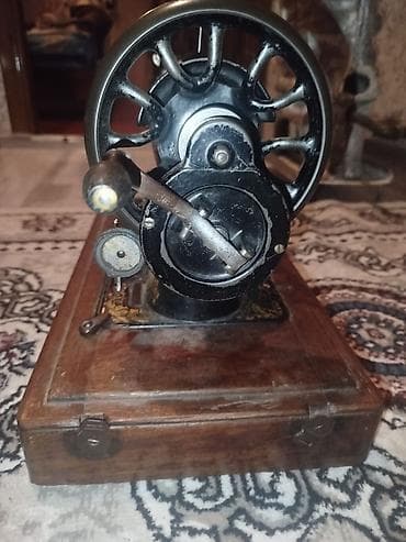 singer: Singer tikiş maşını – mexaniki, qədim model - Brend: The Singer Mfg — 7