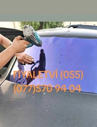 Инструменты для авто: Hər növ avtomobil plyonkalarnın satışı və Qurlaşdırılması və zəmanəti — 1