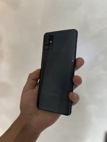 Foto və videokameralar: Samsung Galaxy A51, 64 GB, rəng - Qara, Barmaq izi, Face ID — 7