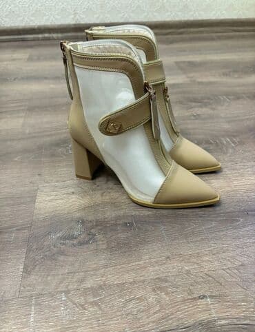 qadın bot: Ölçü: 37, rəng - Bej, Yeni — 1