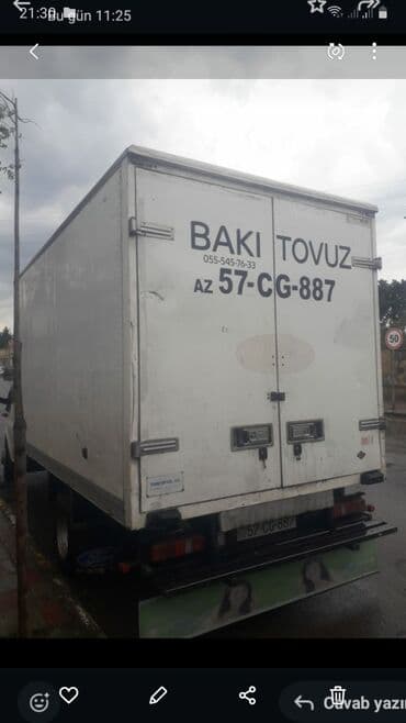 yuk qaldırıcı: Salam., Tovuzdan Bakıya. Bakıdan rayonlara. Yük daşıma xidməti — 2