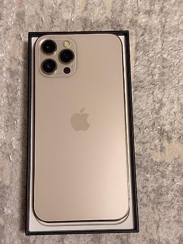 iphone 12 korpus: IPhone 12 Pro Max, 256 GB, Qızılı, Barmaq izi, Simsiz şarj, Face ID — 7