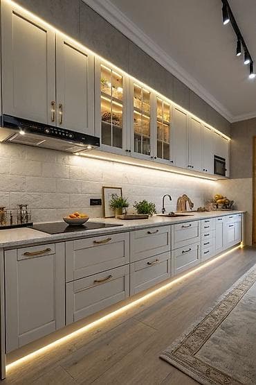 Дом и сад: Кухонный гарнитур на заказ, Самозакрывающие петли, Ламинат простой, Нет кредита, Бесплатная доставка — 1