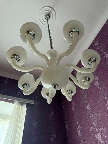 tavalar: Çılçıraq, 8 lampa, Şüşə — 2