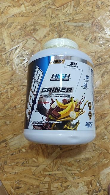 Gainer: High Nutrition MASS Gainer – Şokolad-Banana dadı Məhsul — 1