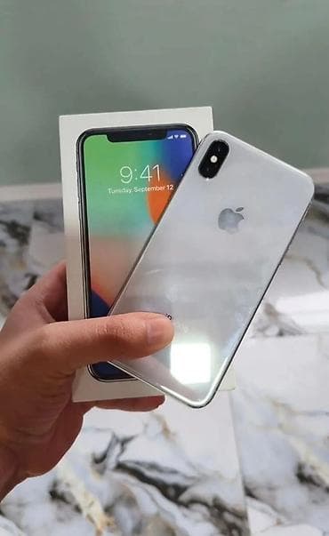 iphone x dubay: IPhone X, 256 GB, Zəmanət, Face ID, Sənədlərlə — 1