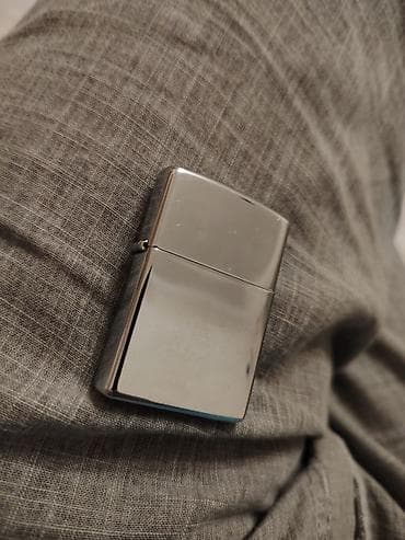 Metal benzinli çaxmaq – klassik Zippo - Korpus: parlaq xrom rəngli — 2