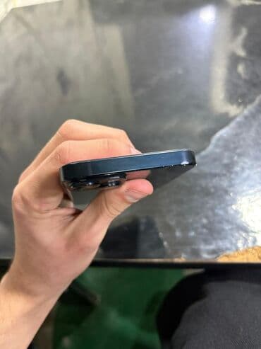 мини кондиционер: IPhone 14, Qara, Face ID, Simsiz şarj — 6