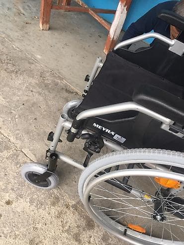 alil arabasi: Meyra əlil arabası – manual, yüngül ərintili karkaslı, ikili əl — 1