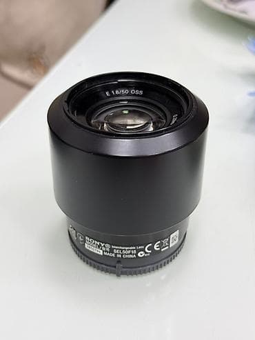 mini itx: Sony E 50mm f/1.8 OSS (SEL50F18) obyektiv - Uyğunluq: Sony E-mount — 1