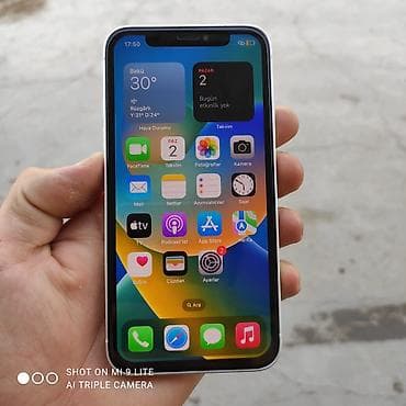 redmi 15 kabro: IPhone X, 256 GB, Ağ, Simsiz şarj — 3