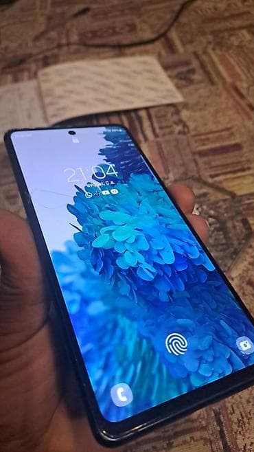 samsung galaxy note 1: Samsung Galaxy S20, 128 GB, rəng - Boz, Barmaq izi — 1
