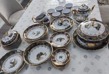 original cobalt: Nahar dəsti, rəng - Yaşıl, 6 nəfərlik, Çexiya — 2