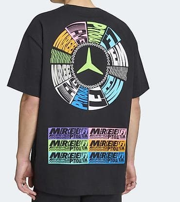 Unisex Lights On T‑shirt Black – ADIDAS ORIGINAL Official Mercedes-AMG — 3