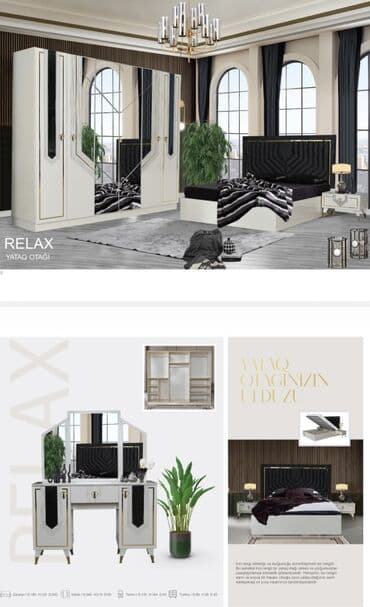 İkinəfərlik çarpayı, Dolab, Termo, 2 tumba, Yeni