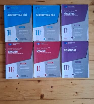 Azərbaycan dili Testlər 11-ci sinif, DİM, 1-ci hissə, 2019 il