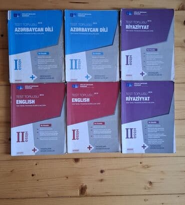 рабочая тетрадь по математике 6 класс азербайджан: Azərbaycan dili Testlər 11-ci sinif, DİM, 1-ci hissə, 2019 il — 1