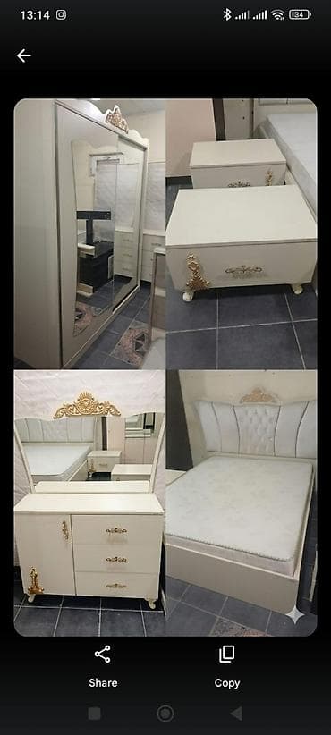 Mebel: İkinəfərlik çarpayı, Dolab, Termo, 2 tumba, İşlənmiş — 1