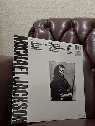Vinil plastinka: Michael Jackson – “Bad” (albom) Format və — 2