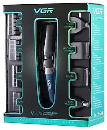 тример: VGR 172 - Universal Trimmer dəsti 5in1 / 600mah . Təsviri: Taraş — 8