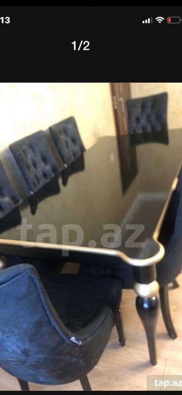 mətbəx stol stul ikinci əl: 2000 aliyib 1000 satilir hec bir problemi yoxdu — 1