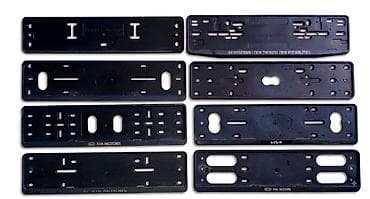 bmw e39 lip: Avtomobil nömrə nişanı üçün çərçivələr – universal və brendli modellər — 1