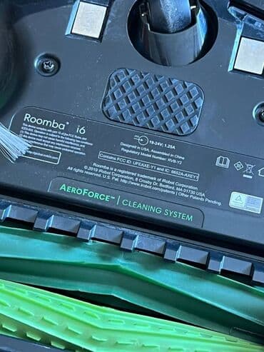 робот пылесос цены: IRobot 	•	Model: Roomba i6 	•	Təmizlik sistemi: AeroForce 3 mərhələli — 3