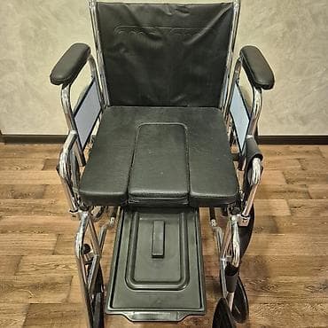 Tualet funksiyalı əlil arabası. Hamamda və tualetdə istifadə üçündür — 1