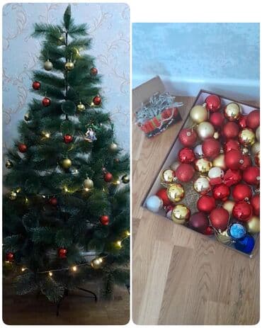 yolka qiymətləri: Yolka satılır. 2met Qiymət 80 azn Aksesuarlarıya birgə verilir. Ünvan — 3